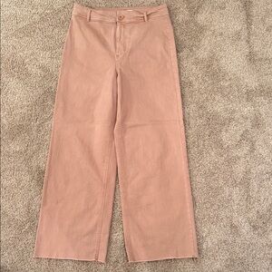 Pay New York Stylish Dusty Pink Wide-Leg Pants size 12/31